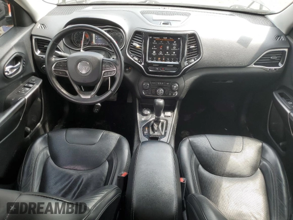 2019 Jeep Cherokee Limited z VIN 1C4PJMDX2KD308860, wystawiony jako Copart lot #54205025 z przebiegiem 65 492 mil mil oraz Szkoda całkowita • Salvage title. Historia ofert i sprzedaży dostępna na DreamBid. Obrazek 8.