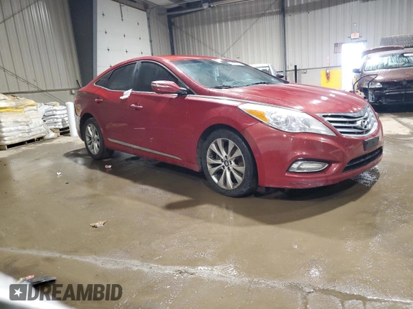 2014 Hyundai Azera with VIN KMHFG4JG5EA386081, listed as a Copart auction lot 42995905 with 182,373 mi miles and Clean title. Bid and sale history available at DreamBid. Image 4.