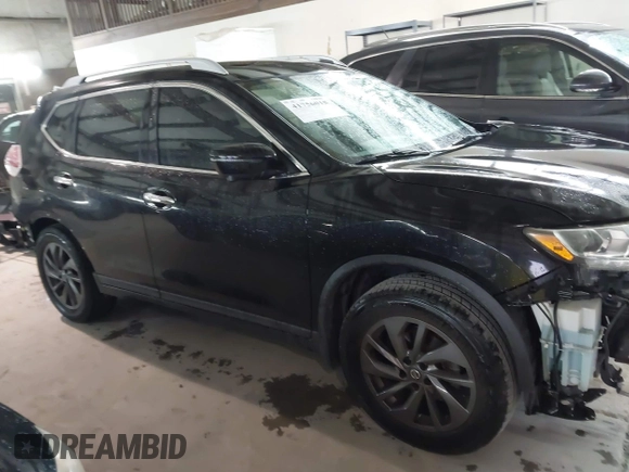 2016 Nissan Rogue SL with VIN 5N1AT2MT5GC871234, listed as a IAAI auction lot 41756018 with 102,295 mi miles. Bid and sale history available at carsss.com. Image 12.