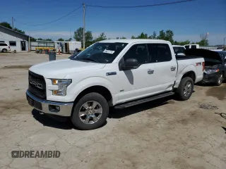 2016 Ford F-150 XLT with VIN 1FTEW1EP4GFC86099, listed as a Copart auction lot 55831775 with 104,243 mi miles and Salvage title. Bid and sale history available at DreamBid. Image 1.