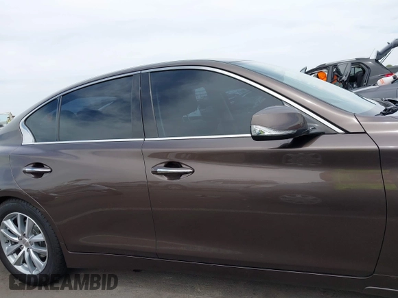 2015 Infiniti Q50 with VIN JN1BV7AP7FM349885, listed as a IAAI auction lot 42249063 with 76,089 mi miles and . Bid and sale history available at DreamBid. Image 13.