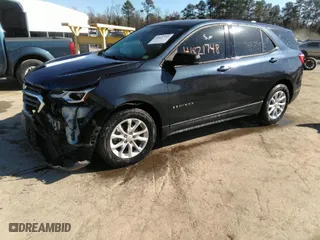 2019 Chevrolet Equinox LS with VIN 3GNAXHEV9KL240938, listed as a IAAI auction lot 41821748 with 115,641 mi miles. Bid and sale history available at carsss.com. Image 2.