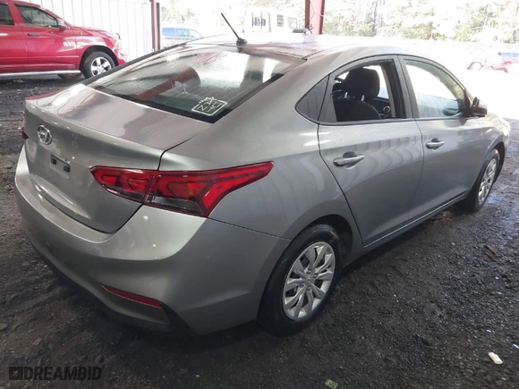 2022 Hyundai Accent SE with VIN 3KPC24A66NE179564, listed as a IAAI auction lot 40521649 with 36,685 mi miles. Bid and sale history available at carsss.com. Image 4.
