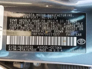 2013 Toyota Camry L with VIN 4T1BF1FK7DU221577, listed as a Copart auction lot 51967495 with 156,977 mi miles and Salvage Title. Bid and sale history available at carsss.com. Image 14.