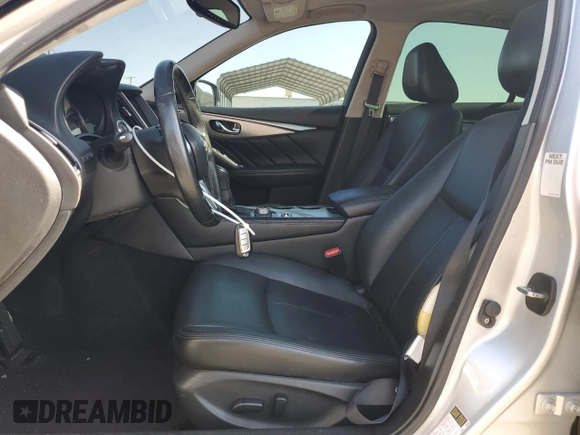 2020 Infiniti Q50 3.0t LUXE with VIN JN1EV7AP7LM202944, listed as a Copart auction lot 52463535 with 69,757 mi miles and Salvage Title. Bid and sale history available at carsss.com. Image 7.