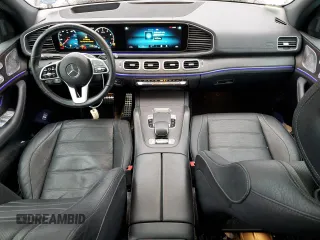 2020 Mercedes-Benz GLS 580 with VIN 4JGFF8GE7LA232971, listed as a Copart auction lot 43170104 with 54,291 mi miles and . Bid and sale history available at DreamBid. Image 8.