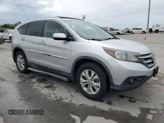 2012 Honda CR-V EX-L with VIN JHLRM4H77CC002810, listed as a Copart auction lot 54560385 with 122,349 mi miles and Salvage Title. Bid and sale history available at carsss.com. Image 4.