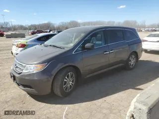 2012 Honda Odyssey EX-L with VIN 5FNRL5H64CB127540, listed as a Copart auction lot 46901695 with 90,616 mi miles and Salvage Title. Bid and sale history available at carsss.com. Image 1.