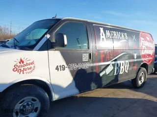 2012 Chevrolet Express Passenger 1LT with VIN 1GAZG1FG9C1139757, listed as a IAAI auction lot 41578074 with 62,563 mi miles. Bid and sale history available at carsss.com. Image 14.