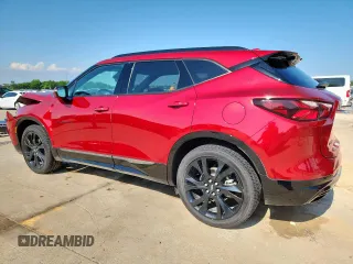 2021 Chevrolet Blazer RS with VIN 3GNKBERS3MS512684, listed as a Copart auction lot 58905725 with 76,347 mi miles and Salvage title. Bid and sale history available at DreamBid. Image 2.