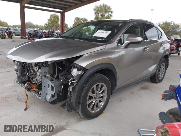 2021 Lexus NX with VIN JTJDARDZ0M2256402, listed as a IAAI auction lot 41704205 with 50,330 mi miles. Bid and sale history available at carsss.com. Image 20.