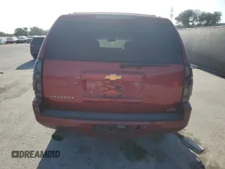 2013 Chevrolet Suburban LT with VIN 1GNSCJE08DR374024, listed as a Copart auction lot 54873375 with 141,206 mi miles and Salvage title. Bid and sale history available at DreamBid. Image 6.