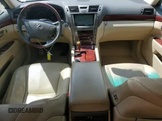 2007 Lexus LS 460 with VIN JTHBL46F775047802, listed as a Copart auction lot 56669525 with 181,584 mi miles and Salvage title. Bid and sale history available at DreamBid. Image 8.
