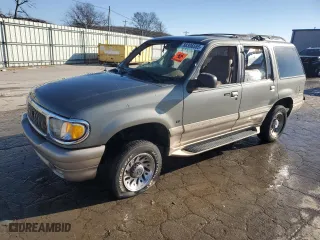 1999 Mercury Mountaineer with VIN 4M2ZU55P4XUJ36465, listed as a Copart auction lot 88306585 with 0 mi miles and Salvage Title. Bid and sale history available at carsss.com. Image 1.