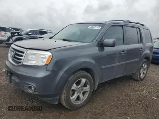 2014 Honda Pilot EX-L with VIN 5FNYF3H78EB027895, listed as a Copart auction lot 50563115 with 200,347 mi miles and Salvage title. Bid and sale history available at DreamBid. Image 1.