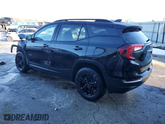 2022 GMC Terrain AT4 with VIN 3GKALYEVXNL298747, listed as a Copart auction lot 89106525 with 32,852 mi miles and Salvage Title. Bid and sale history available at DreamBid. Image 2.