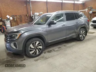 2024 Volkswagen Atlas SEL with VIN 1V2BR2CA8RC532847, listed as a Copart auction lot 52149275 with 26,590 mi miles and Salvage title. Bid and sale history available at DreamBid. Image 1.