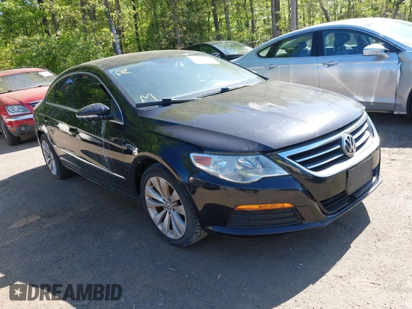 2011 Volkswagen CC Sport with VIN WVWMP7AN3BE708264, listed as a IAAI auction lot 42088964 with 1 mi miles. Bid and sale history available at carsss.com. Image 1.