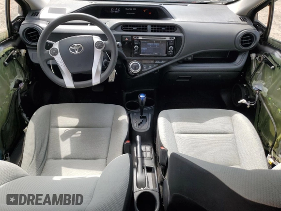 2015 Toyota Prius One with VIN JTDKDTB34F1581432, listed as a Copart auction lot 54947155 with 109,456 mi miles and Salvage Title. Bid and sale history available at carsss.com. Image 8.