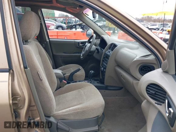2003 Hyundai Santa Fe GLS with VIN KM8SC73D63U350345, listed as a IAAI auction lot 41841877 with 109,764 mi miles. Bid and sale history available at carsss.com. Image 5.