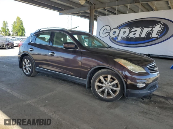 2008 Infiniti EX Journey with VIN JNKAJ09E78M306521, listed as a Copart auction lot 54073945 with 147,379 mi miles and Salvage Title. Bid and sale history available at carsss.com. Image 4.