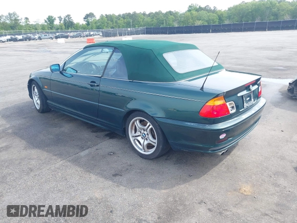 2001 BMW 3 Series 330Ci with VIN WBABS53411JU81299, listed as a IAAI auction lot 42062965 with 202,850 mi miles and . Bid and sale history available at DreamBid. Image 3.