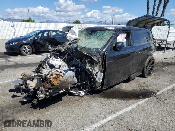 2024 Land Rover Range Rover Sport with VIN SAL1Z9F95RA193167, listed as a Copart auction lot 48012415 with Not Provided miles and Salvage Title. Bid and sale history available at DreamBid. Image 1.