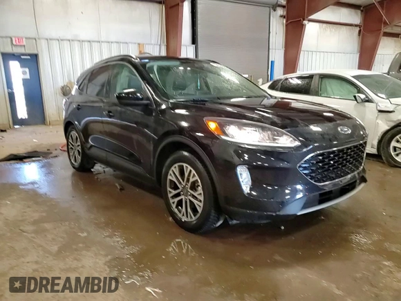 2020 Ford Escape SEL with VIN 1FMCU0H61LUA31728, listed as a Copart auction lot 54824065 with 63,194 mi miles and Salvage title. Bid and sale history available at DreamBid. Image 14.