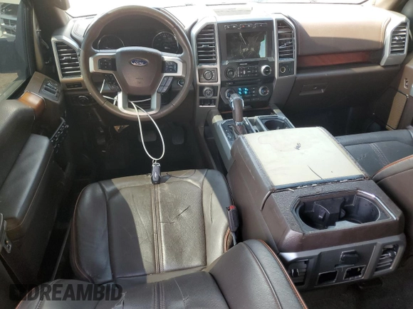 2017 Ford F-150 XL with VIN 1FTEW1EG3HFC88167, listed as a Copart auction lot 57995745 with Not provided miles and Salvage title. Bid and sale history available at DreamBid. Image 8.