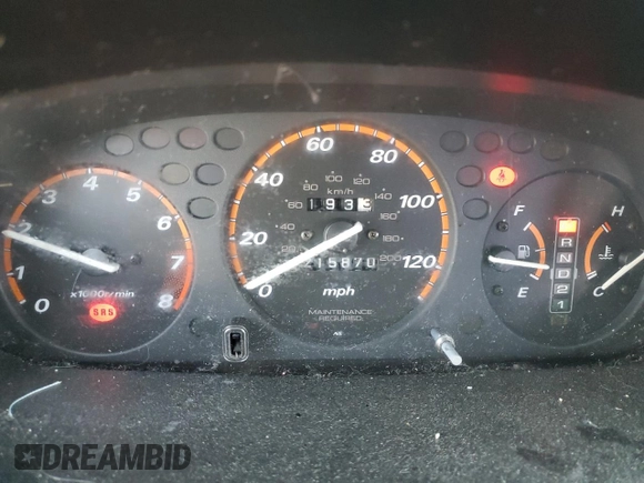 2001 Honda CR-V EX with VIN JHLRD18601S026052, listed as a Copart auction lot 73881904 with 215,870 mi miles and Salvage Title. Bid and sale history available at carsss.com. Image 9.