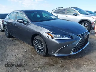 2024 Lexus ES with VIN 58ADZ1B11RU162829, listed as a IAAI auction lot 41930163 with 27,631 mi miles. Bid and sale history available at carsss.com. Image 1.