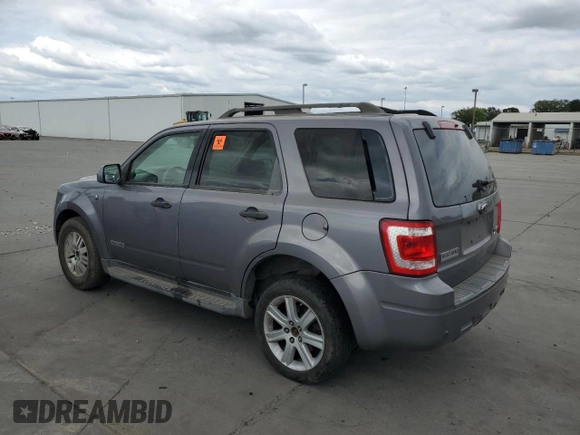 2008 Ford Escape Hybrid с VIN 1FMCU59H68KC44982, выставлен на аукционе Copart как лот 54949845 с пробегом 158 248 миль миль и Чистый • Clean title. История ставок и продаж доступна на DreamBid. Изображение 2.