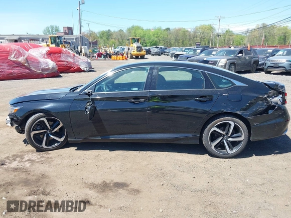 2020 Honda Accord Sport with VIN 1HGCV2F32LA001310, listed as a IAAI auction lot 42144612 with 54,728 mi miles and . Bid and sale history available at DreamBid. Image 14.