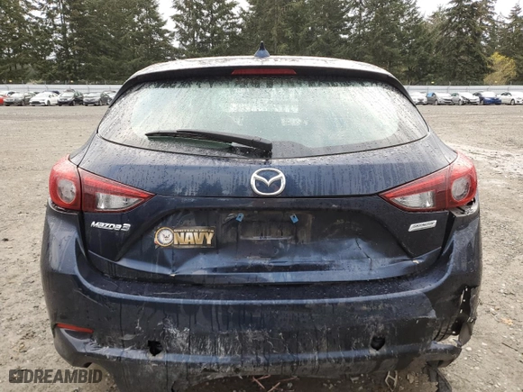 2018 Mazda Mazda3 5-Door Grand Touring with VIN 3MZBN1M30JM208346, listed as a Copart auction lot 51585565 with 78,370 mi miles and Salvage Title. Bid and sale history available at carsss.com. Image 6.