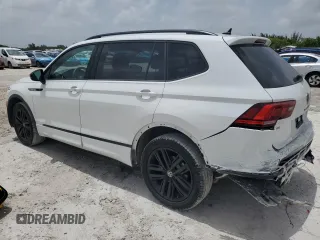 2022 Volkswagen Tiguan SE R-Line Black with VIN 3VVCB7AX7NM022952, listed as a Copart auction lot 62689115 with 16,119 mi miles and Salvage title. Bid and sale history available at DreamBid. Image 2.