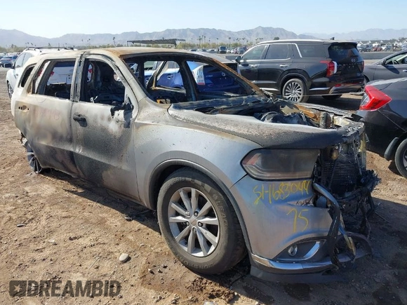 2015 Dodge Durango SXT with VIN 1C4RDJAG5FC240178, listed as a IAAI auction lot 41701443 with Not Provided miles and . Bid and sale history available at DreamBid. Image 1.