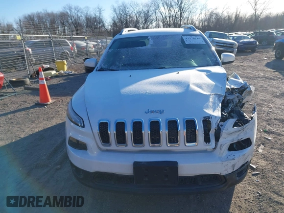 2018 Jeep Cherokee Latitude with VIN 1C4PJMCX8JD548480, listed as a IAAI auction lot 41378186 with 52,051 mi miles and . Bid and sale history available at DreamBid. Image 12.