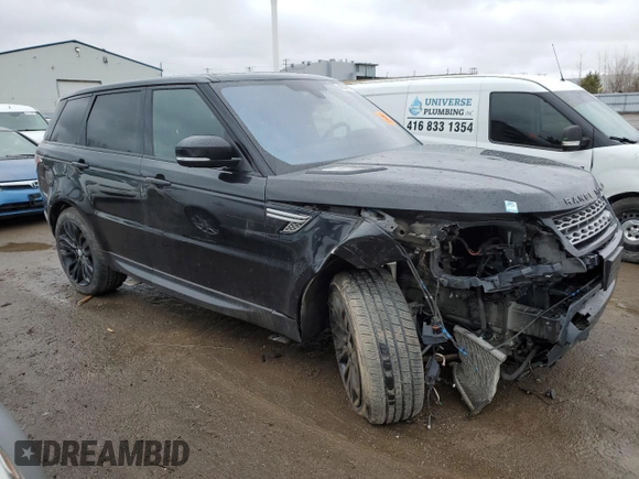 2016 Land Rover Range Rover Sport HSE z VIN SALWR2KF1GA595113, wystawiony jako Copart lot #48534835 z przebiegiem Nie podano mil oraz Szkody całkowita. Historia ofert i sprzedaży dostępna na DreamBid. Obrazek 4.