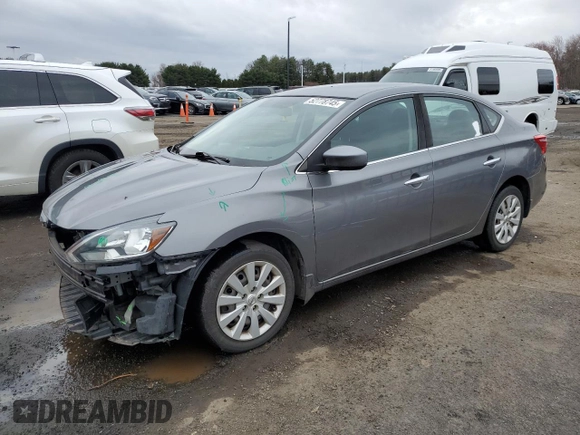 2016 Nissan Sentra SV with VIN 3N1AB7AP4GY268846, listed as a Copart auction lot 52778745 with 70,486 mi miles and Salvage Title. Bid and sale history available at DreamBid. Image 1.