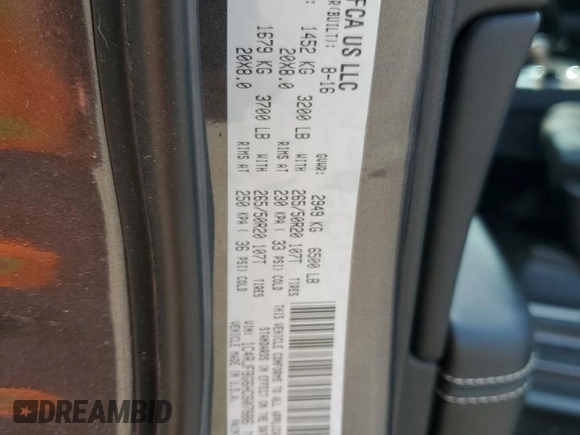2017 Jeep Grand Cherokee Limited z VIN 1C4RJFBG6HC607886, wystawiony jako Copart lot #59171245 z przebiegiem 95 805 mil mil oraz Szkoda całkowita • Salvage title. Historia ofert i sprzedaży dostępna na DreamBid. Obrazek 13.