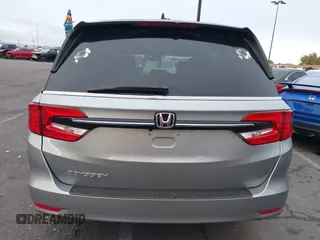 2022 Honda Odyssey EX-L with VIN 5FNRL6H77NB041754, listed as a IAAI auction lot 41791425 with 15,306 mi miles and . Bid and sale history available at DreamBid. Image 17.