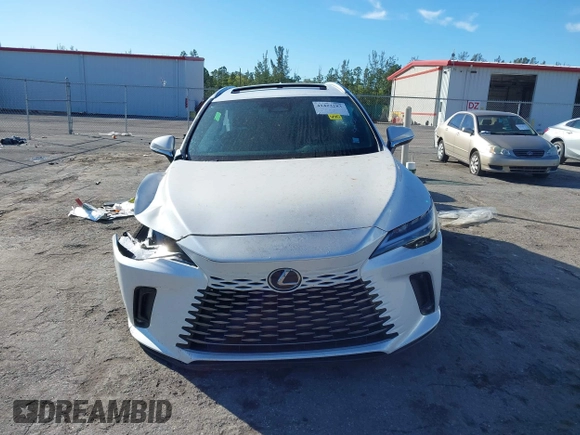 2024 Lexus RX 350h with VIN 2T2BBMCA9RC057830, listed as a IAAI auction lot 41423283 with 5,522 mi miles and . Bid and sale history available at DreamBid. Image 12.