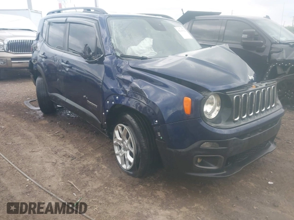 2017 Jeep Renegade Altitude with VIN ZACCJBBB0HPF03019, listed as a IAAI auction lot 42143122 with 173,218 mi miles and . Bid and sale history available at DreamBid. Image 1.