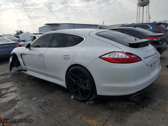 2013 Porsche Panamera S Hybrid with VIN WP0AD2A79DL045359, listed as a Copart auction lot 68674854 with 80,109 mi miles and Salvage Title. Bid and sale history available at carsss.com. Image 2.