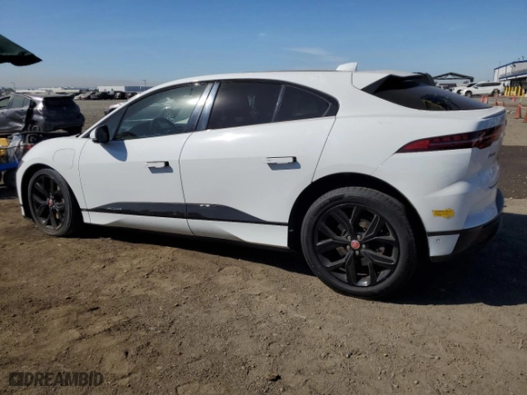 2019 Jaguar I-PACE SE with VIN SADHC2S19K1F68022, listed as a Copart auction lot 77405114 with 0 miles and Salvage Title. Bid and sale history available at carsss.com. Image 2.