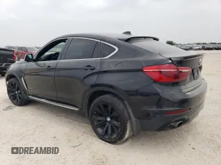 2017 BMW X6 xDrive35i with VIN 5UXKU2C52H0N85089, listed as a Copart auction lot 56287473 with 0 mi miles. Bid and sale history available at carsss.com. Image 2.