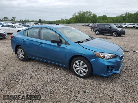2019 Subaru Impreza with VIN 4S3GKAA68K3604009, listed as a Copart auction lot 57724435 with 44,317 mi miles and Salvage title. Bid and sale history available at DreamBid. Image 4.