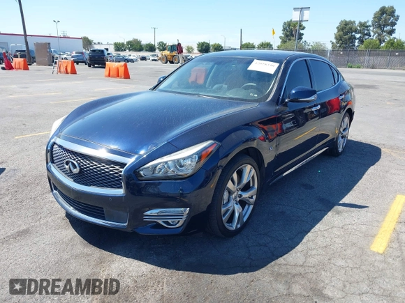 2015 Infiniti Q70 with VIN JN1BY1PP8FM601834, listed as a IAAI auction lot 42028330 with 106,285 mi miles and . Bid and sale history available at DreamBid. Image 19.