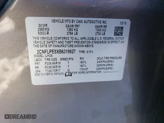 2011 Chevrolet Equinox LT w/2LT with VIN 2CNFLPE5XB6319927, listed as a Copart auction lot 88174365 with 158,690 mi miles and Salvage Title. Bid and sale history available at carsss.com. Image 13.