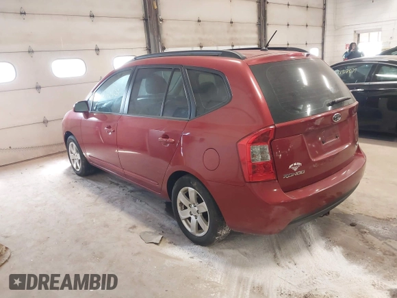 2008 Kia Rondo LX with VIN KNAFG526X87136219, listed as a IAAI auction lot 42149438 with 74,472 mi miles. Bid and sale history available at carsss.com. Image 3.